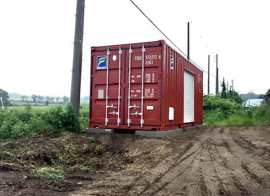 シャッター加工