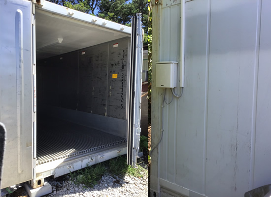 株式会社ソバージュド函館様へ納品のコンテナの写真1