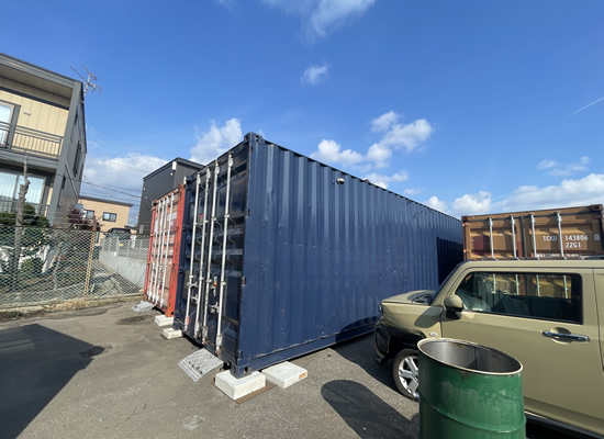 40ftコンテナを１台追加購入した写真2