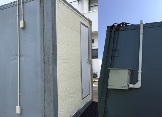 （有）中央メンテナンス様へ納品のコンテナの写真1