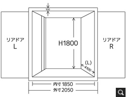 松前町 車載冷凍コンテナイメージ