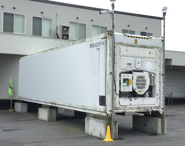 40ft冷凍（リーファー）コンテナ